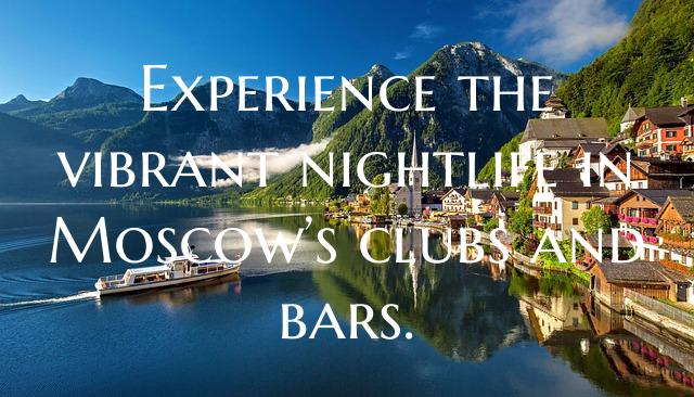 Experience the vibrant nightlife in Moscow’s clu...
