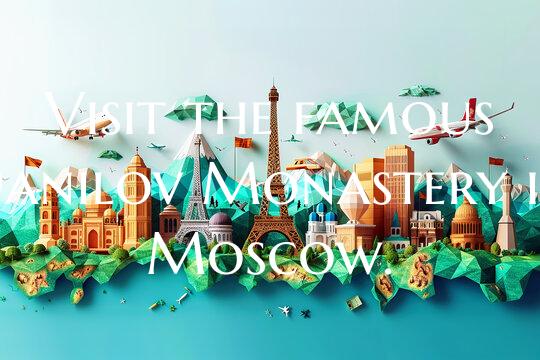 Visit the famous Danilov Monastery in Moscow.